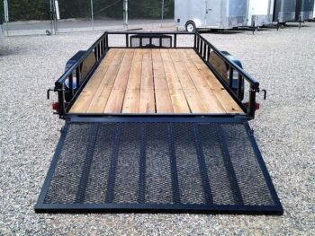 6 X 16 Carry-On Tandem Utility 7K Pipe Top Trailer