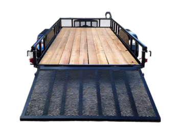 6 X 16 Carry-On Tandem Utility 7K Pipe Top Trailer