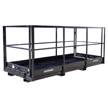 Forklift | Work Platform | 4’x 12′ | Blue Diamond Attachments