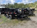 9,990# GVWR Ultra Low Pro 10′ Dump Trailer w/ Contractor Package